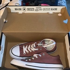 Maroon Converse